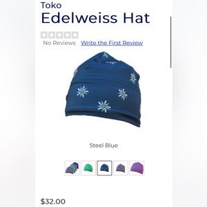 NWT TOKO Fleece Lined Skull cap beanie